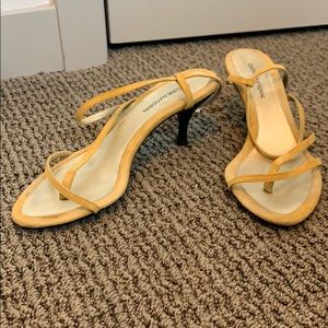 Cute heeled sandals